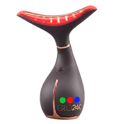 Revitalize Your Skin with the GLO24K LED Face Massager & Neck Wand - The Ultimate Beauty Tool for Radiant Skin