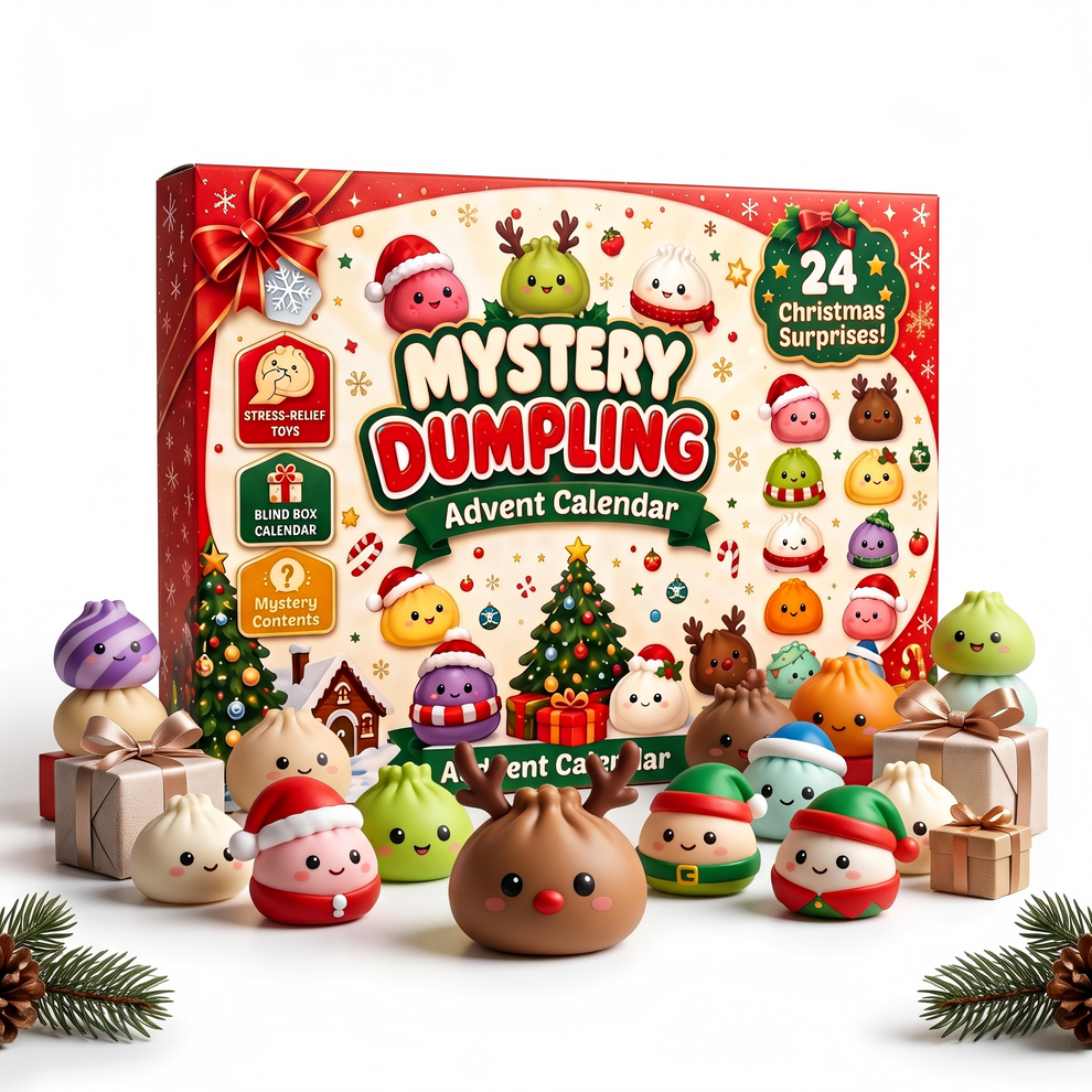 24-Day Christmas Dumpling Squishy Advent Calendar 2026 – Melrose Rue